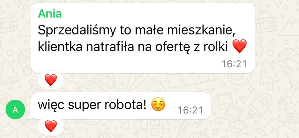 Opinia klienta